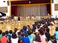 写真、新城小学校との交流1