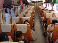 特急南紀の車中