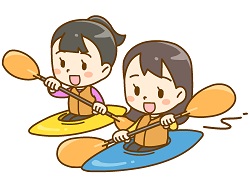 工作している子供のイラスト