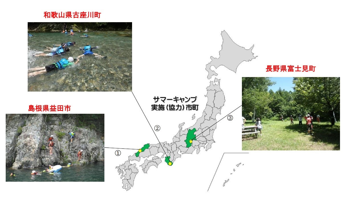 2019年サマーキャンプ地図