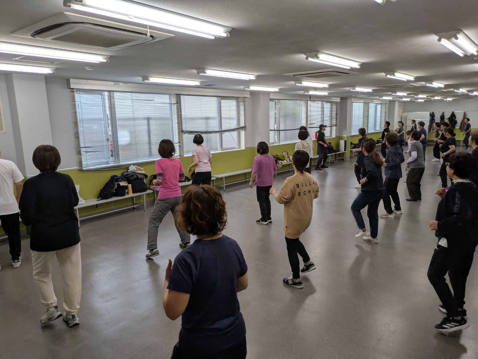 シンプルエアロin富士見公園（4月～6月） 参加者募集中