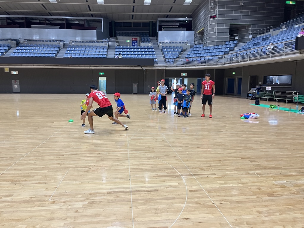 フラッグフットボール体験教室