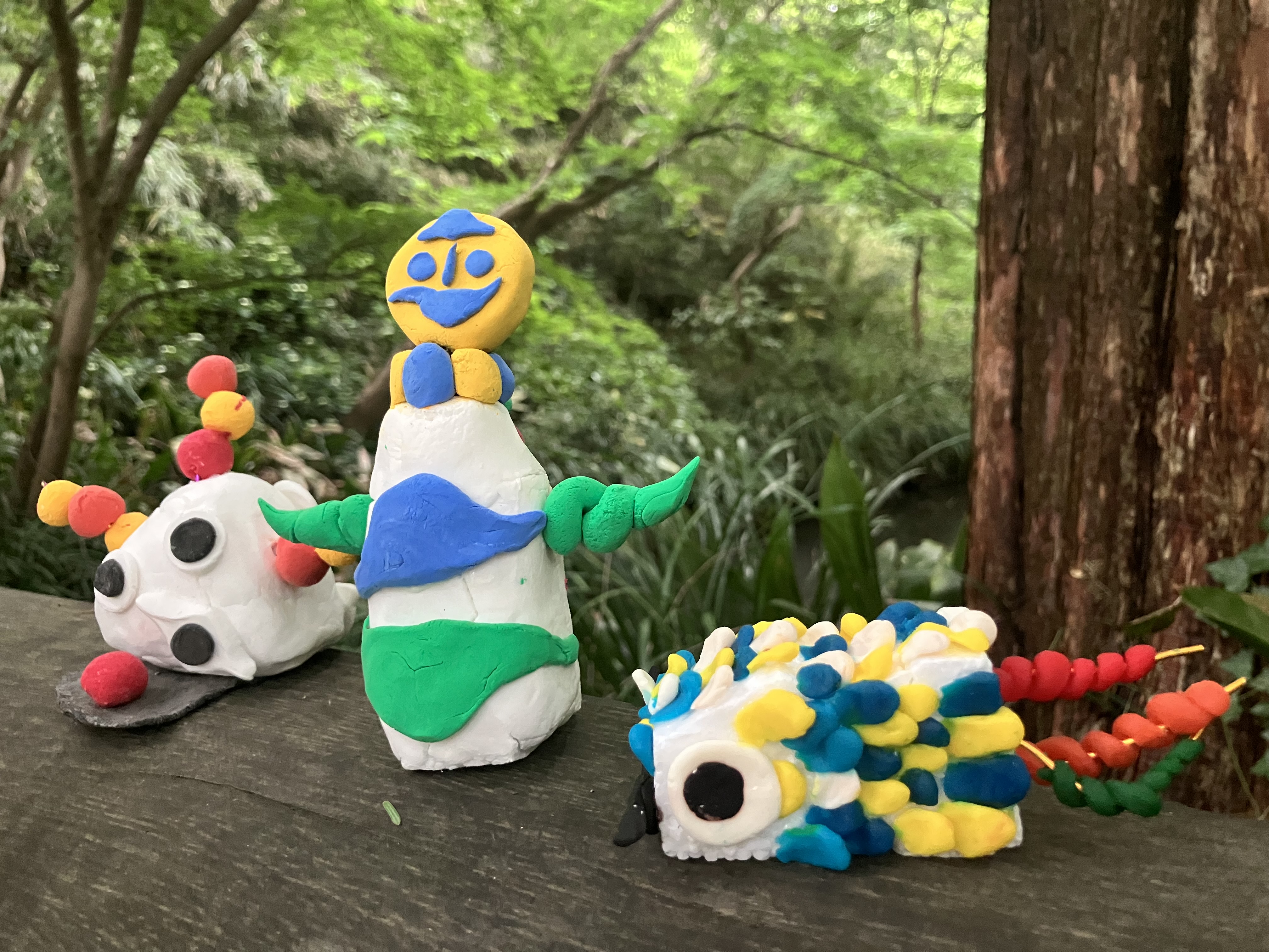 岡本太郎美術館
【出張ワークショップ】生田緑地にひそむ？粘土の奇獣をつくろう　