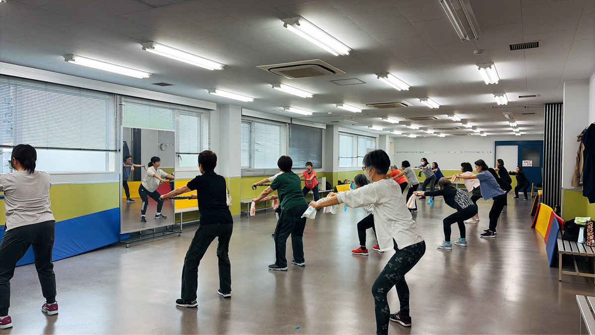 美ボディメイク＆ストレッチ in 富士見公園