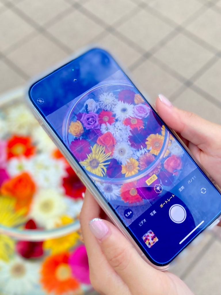 花手水フォトコンテスト作品を展示します